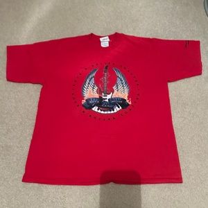 Vintage Rock N' Roller Coaster Slat Disney World Aerosmith Size XL T-Shirt